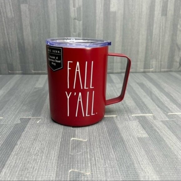 Rae Dunn FALL Y’ALL Tumbler Mug Halloween 12 oz Coffee Mug - Picture 1 of 7